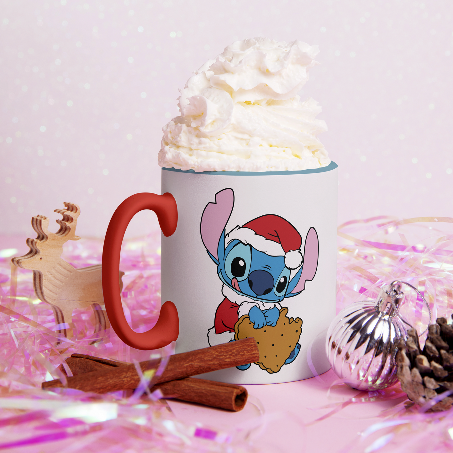 Christmas Stitch SVG Bundle - Christmas Clipart Set - Layered SVG - Cricut Cut Files - Blue Alien PNG Pack - Christmas Cartoon Characters - Stitch Costumes