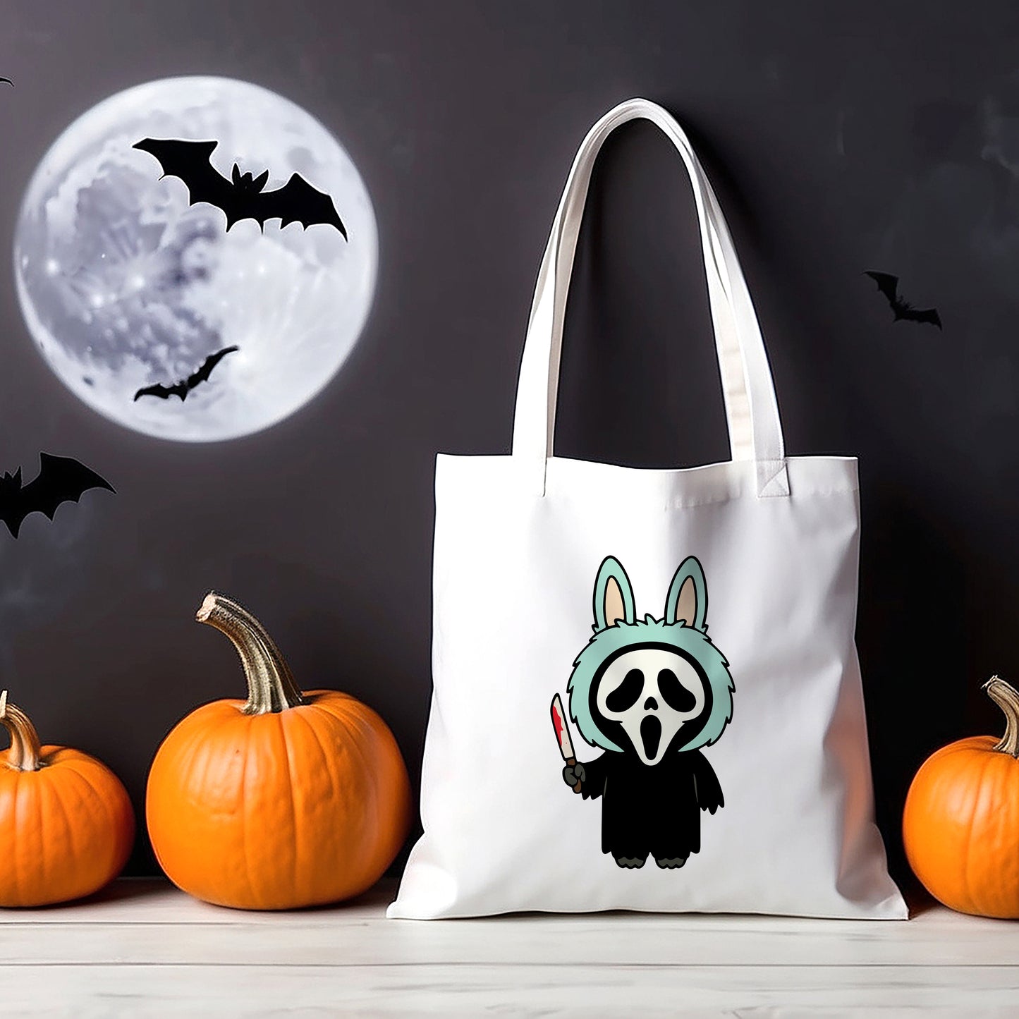 Labubu Halloween Horror Characters SVG PNG Bundle – Cute Monster Clipart - Spooky Kawaii Halloween Stickers - Digital Download for Cricut & Sublimation