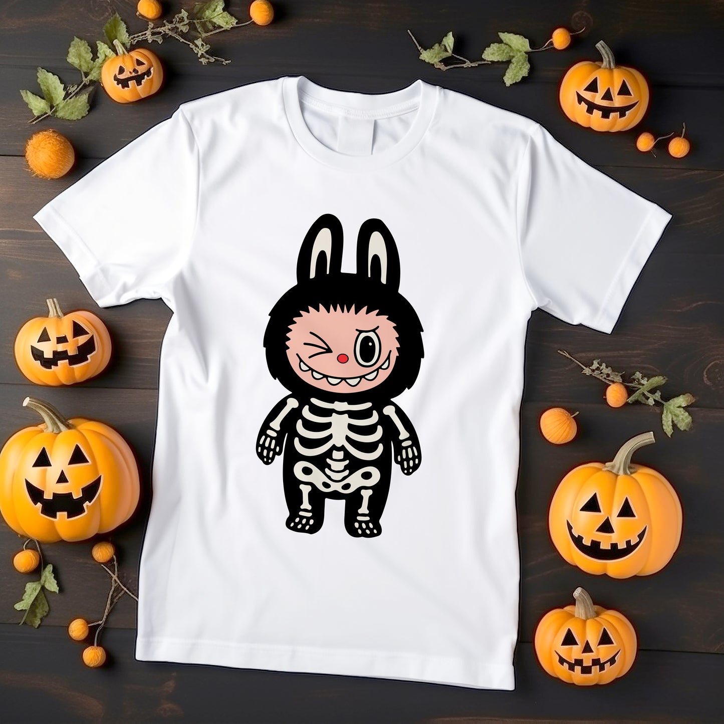 Labubu Halloween Horror Characters SVG PNG Bundle – Cute Monster Clipart - Spooky Kawaii Halloween Stickers - Digital Download for Cricut & Sublimation