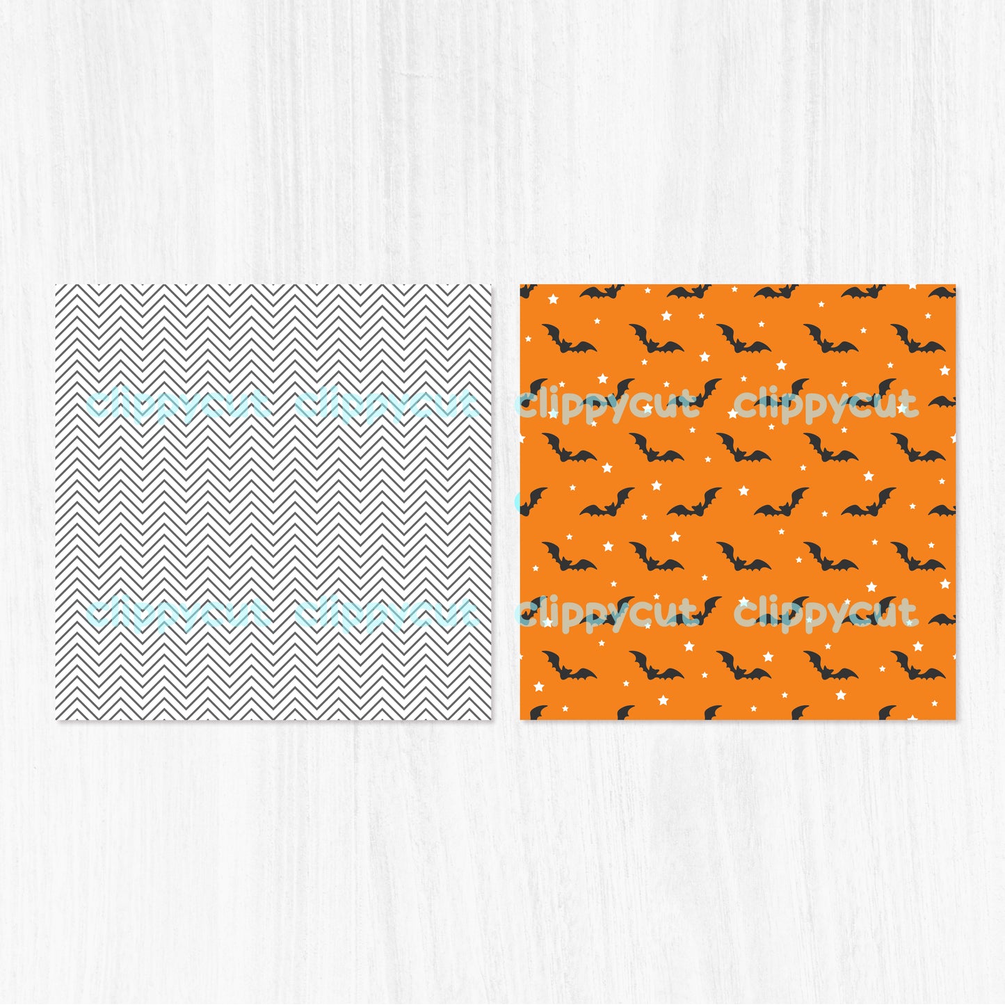 Halloween Digital Paper Bundle -12 Seamless Papers - Halloween Backgrounds Pack - Halloween Patterns - Pumpkins - Jack o Lantern - Ghosts - Skulls