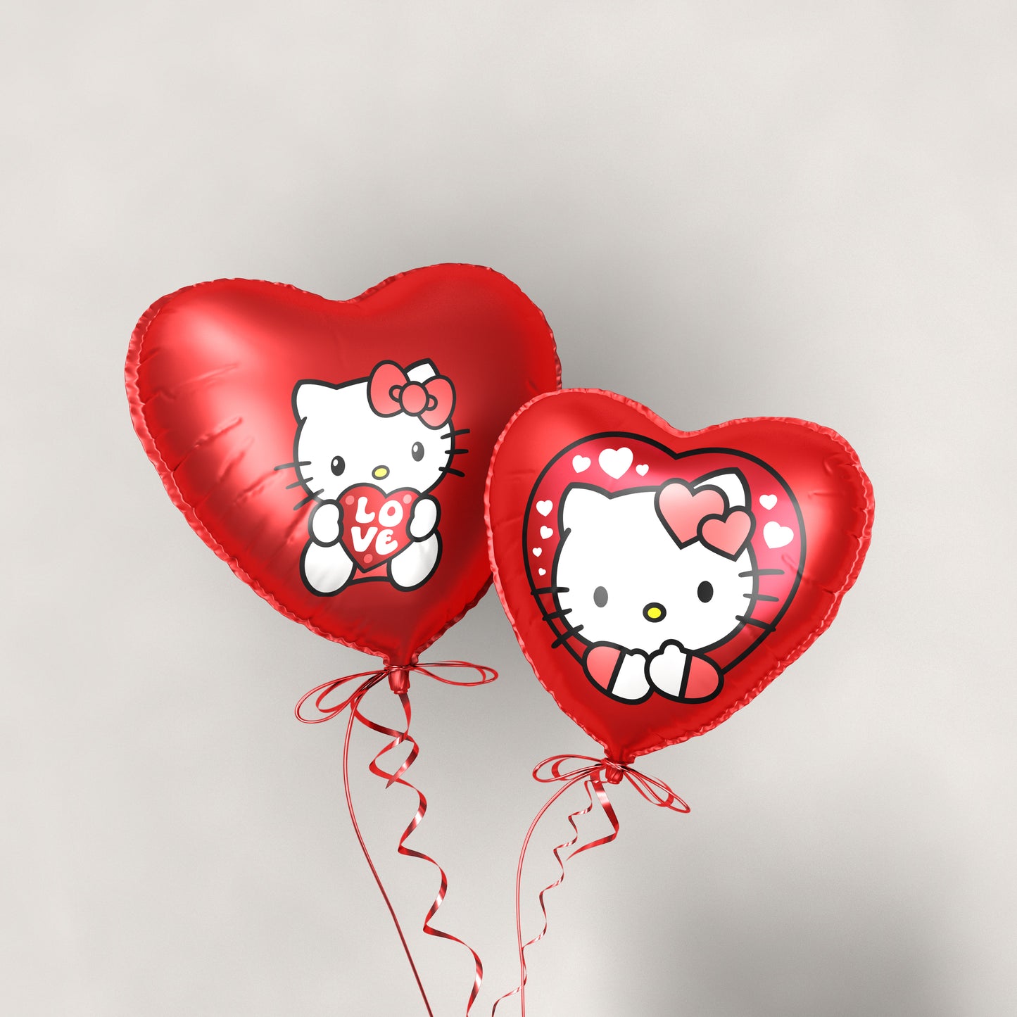 Kawaii Valentine's Kitty bundle showcasing 13 adorable high-resolution designs in various Valentine's themes, perfect for crafting and decoration.
