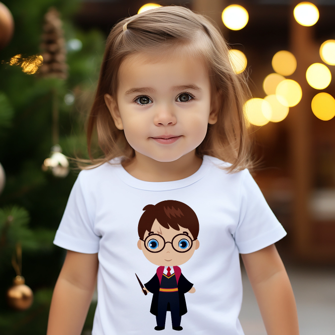 Harry Potter Clipart Bundle - Chibi Characters PNG - Wizard Sublimation Shirt - Kawaii Magicians Design - School of Magic Birthday Party - Halloween Clipart - Cute Characters