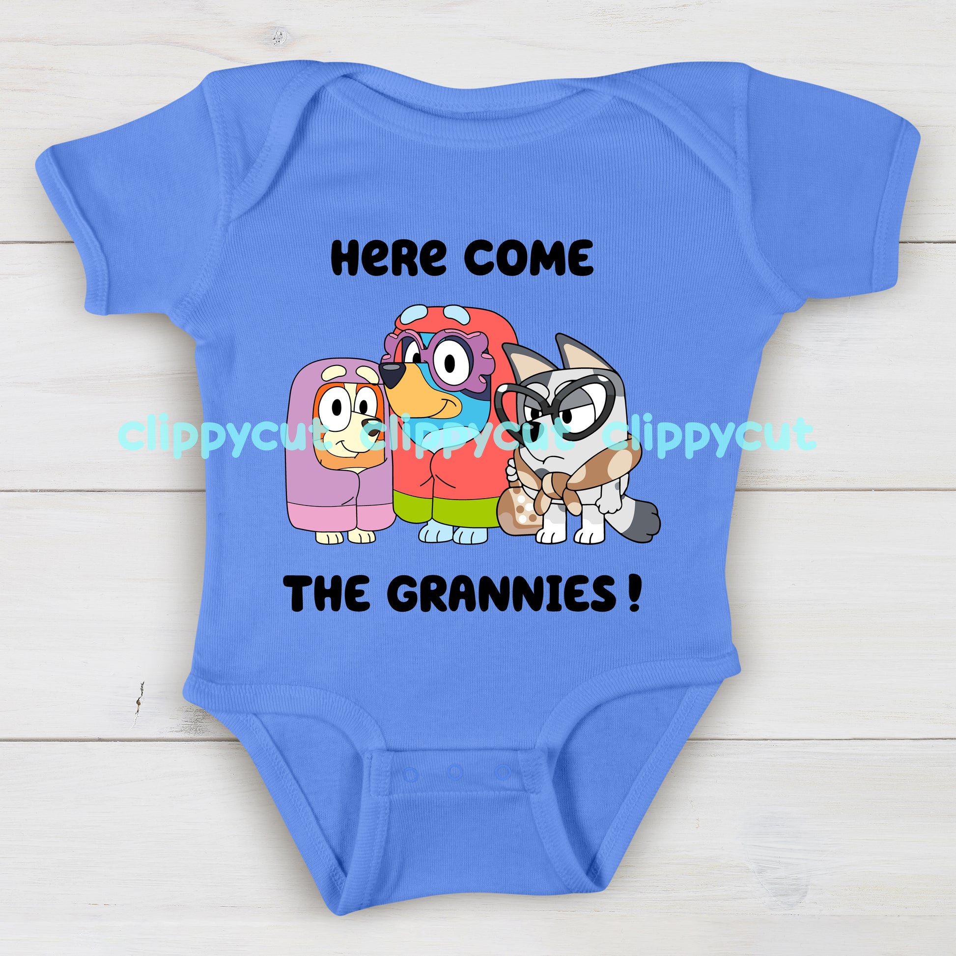 "Here Come the Grannies" clipart