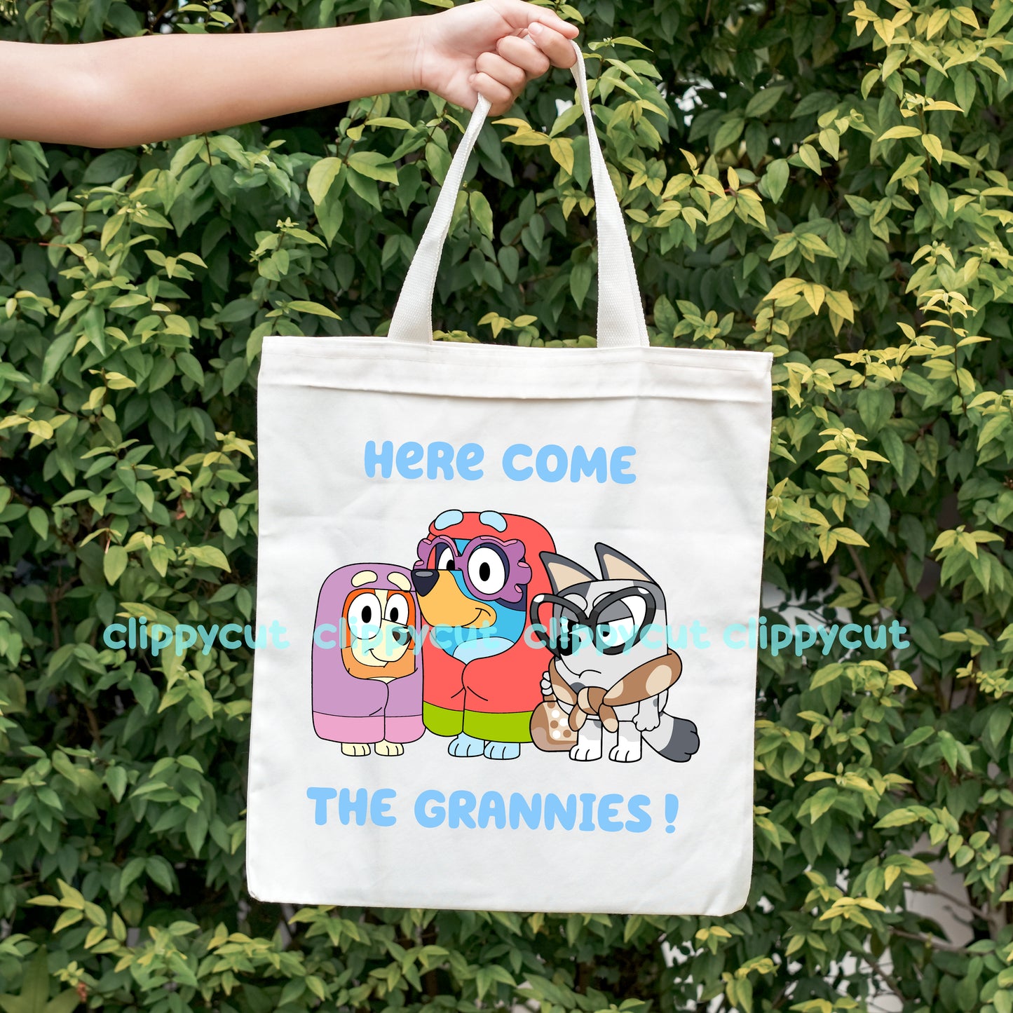 "Here Come the Grannies" clipart